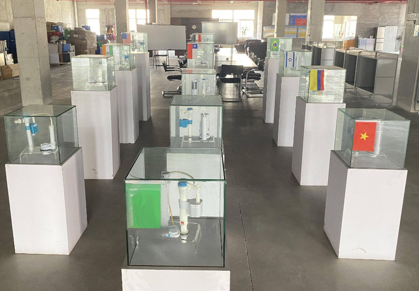 Xiamen Yuanchenmei Industry and Trade Co., Ltd Produktionslinie des Herstellers