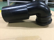 Toilet Black Plastic Drain Pipe For Hang Wall Type Toilet Seat To Hide Water Tank Fittings