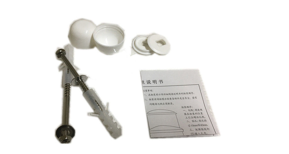 Lightweight Toilet Mounting Hardware , Fast Installation Toilet Seat Fixing Bolts