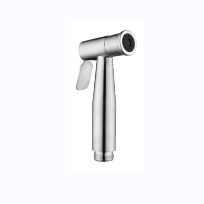 Hellgrauer Badezimmerzubehör Handheld Bidet Sprayer Set mit Wasserhahn und Selbstreinigung