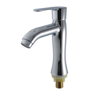 Sparsame Thermostat-Küchenspülbeckenarmatur mit polierter Oberfläche und Messingventil für Einlochmontage