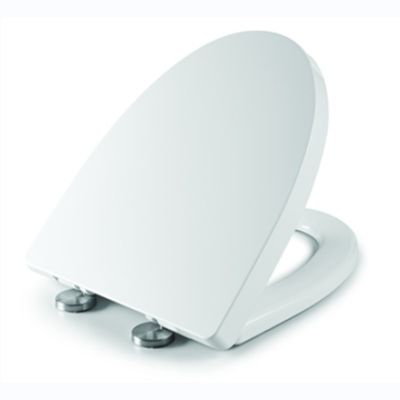 Nachhaltiges Badezimmer Upgrade Einfache Einzeltaste Schnelle Freigabe Dünne Toilettensitzdecke