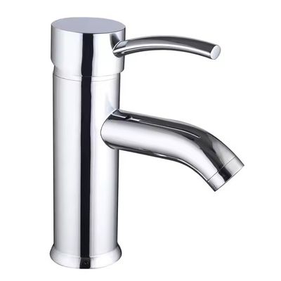 Waschbecken für Toiletten mit einer Kartoffel aus Ton und einem einzigen Griff