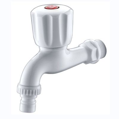 Einfach gehaltener Kunststoff-Küchen-Wasserhahn und -Kran mit langlebiger Tonpatrone