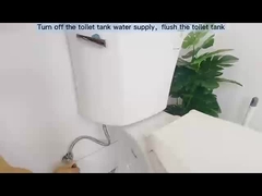 Modernes Design Weiß Heizung Weich geschlossener Toilettensitz mit schneller Freisetzung Runde Form