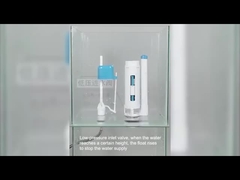 Die Ausrüstung produziert ein doppelt spülbares, berührungsloses Toilettenspülventil für das Hands-Free-Spülen