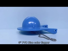 Moderne Toilettenbehälter mit Wasserstopplug und Spülbehälterkomponenten