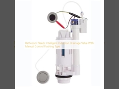 Badezimmer benötigt ein intelligentes Induktionsdrainageventil mit manueller Steuerung
