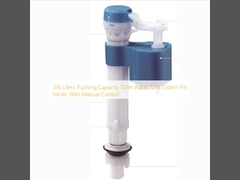 3/6 Liter Spülkapazität Toilettenwasserbehälter Zisterne Füllventile mit manueller Steuerung