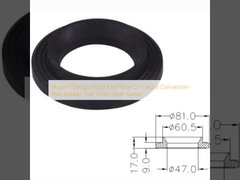 Modernes Design Hotel und Toilettenschalter Umwandlung Rohr Gummi Dichtung Drei-Schicht-Dichtung