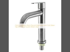 Deck-Installation Becken Wasserhähne Bad Warm-Kaltwasserhahn Zinklegierung Wasserhähne Mischer Wasserhähne
