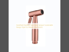 Handheld Edelstahl Bidet Sprayer Nachhaltiger Design-Stil für moderne Bäder