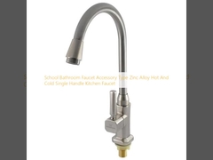 Schulbadezimmerhahn Zinklegierung Warm-Kalt-Küchenhahn