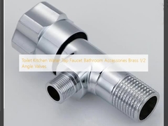 Toiletten Küche Wasserhahn Wasserhahn Badezimmerzubehör Messing 1/2 Winkelventile