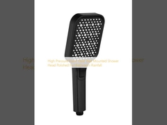 Hochdruck-Hand-Haltbar Wand-montierte Duschkopf poliert für Bad Regen