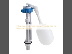 PP Blau-grün 2 Stufen-Ventil Wc-Toiletten-Ventil für Bildungseinrichtungen