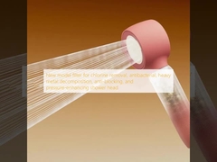 Neues Modellfilter zur Entfernung von Chlor, antibakteriell, zur Zersetzung von Schwermetallen, antiblockierend und drucksteigernde Duschkopf