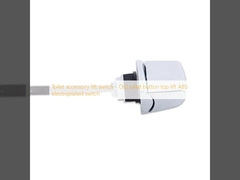 Toilettenzubehör Hebeschalter - Alter Toilettentasten-Hebeknopf ABS galvanisierter Schalter