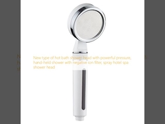 Neuer Typ der heißen Bad Dusche mit starkem Druck, Handdusche mit Negativ-Ionen-Filter, Spray Hotel Spa Dusche