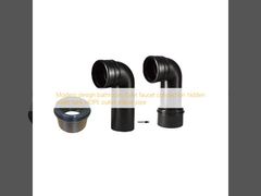 Modernes Design Badezimmer Toiletten Wasserhahn Anschluss verdeckter Wassertank HDPE Auslass Winkelrohr