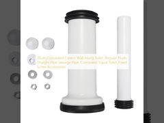 35cm Unterputz-Spülkasten Wand-WC, normale Spülung, gerades Abwasserrohr, verdecktes Stand-WC, festes Schraubenzubehör