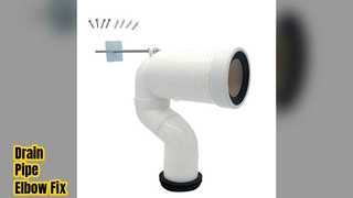 Toiletten-Abflussrohr-Winkelbefestigung