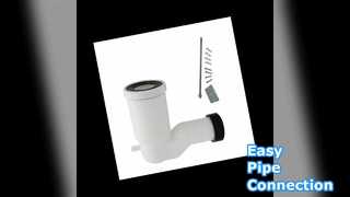 PVC-Rohrverbinder WC-Panel zur Entwässerung