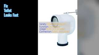 Toilettenrohrverbinder behebt Lecks
