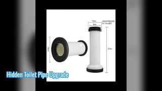 Versteckte Spülrohrlösung für Toilettentankteile