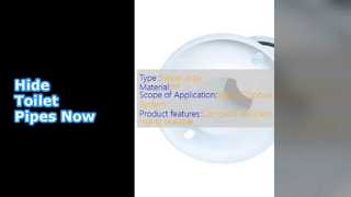 WC-Abflussrohr-Anschlussadapter