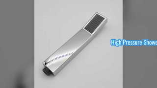 Hochdruck-Duschkopf, wassersparend, verchromt