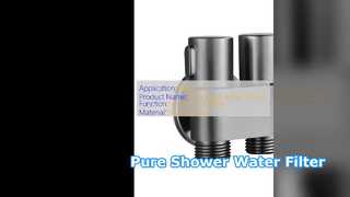 Gefilterter Duschkopf für saubereres Wasser